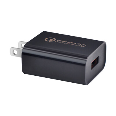 For Apple iPhone Fast Charge QC 3.0 USB Wall Charger Power Adapter US Plug 18W