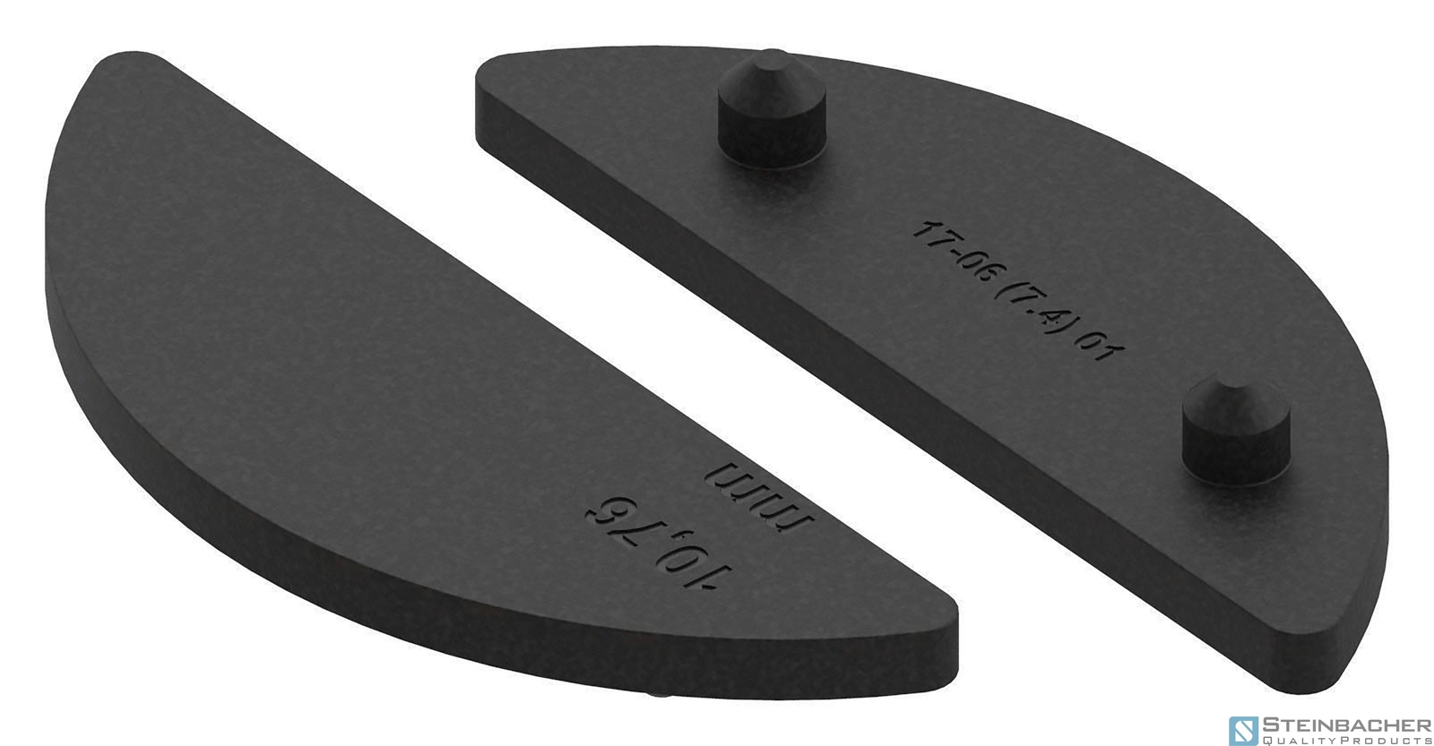 (10x) 1 par de gomas para mod. 20/21, cristal VSG 10,76mm | STEINBACHER©