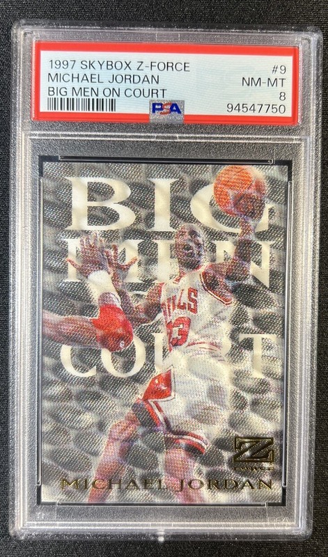 1997-98 Skybox Z-Force えり Big Men on Court
