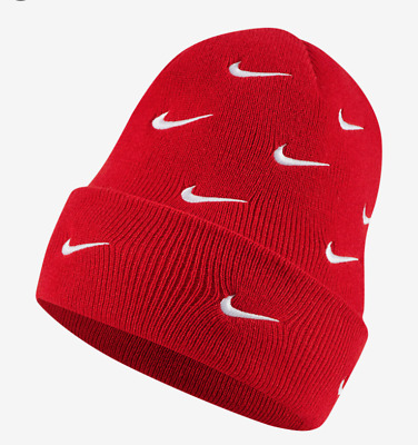 Nike NRG Swoosh Logo Unisex Beanie Hat 