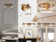 Badspiegel Spiegelleuchten silber für Badezimmerspiegel Badlampe über Spiegel