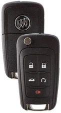 NEW Buick GM OEM  Switchblade Flip Key 5 Button Remote  13504202 5912559 LOGO