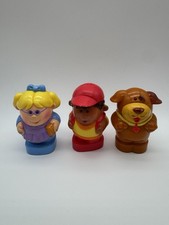 Playskool Wheels on The Bus Replacement Figure Set Dog Girl Boy 2003