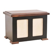 Memorial Cremation Urn with Picture Frame Pet Cremation Ashes Casket