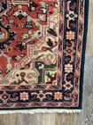 Wool hand-knotted Oriental area rug in Heriz style — photo 5