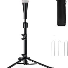 Portable Batting Tee for Baseball/Softball,23.23 to 40.16 Inch Baseball Tee