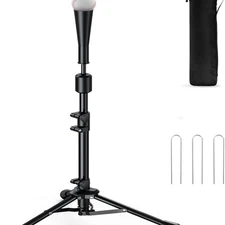Portable Batting Tee for Baseball/Softball,23.23 to 40.16 Inch Baseball Tee