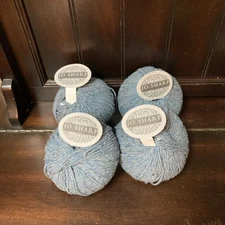 Jo Sharp Silkroad DK Tweed Yarn Shade 404 Boheme Wool Silk Cashmere Italy Lot/4