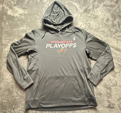 Minnesota Wild Fanatics Authentic Pro 2023 Stanley Cup Playoffs Hoodie XL
