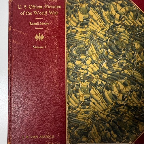 Antique WWI U.S. Official Pictures of the World War Vol 1 Limited Edition #2243