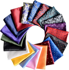Pocket Squares for Men 20 Pack Mens Pocket Squares Handkerchiefs Set Assorted Co