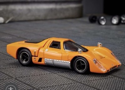 Hot Wheels Elite 64 McLaren M6GT Orange w/ Opening Engine Bay IN SHIPPER!!!