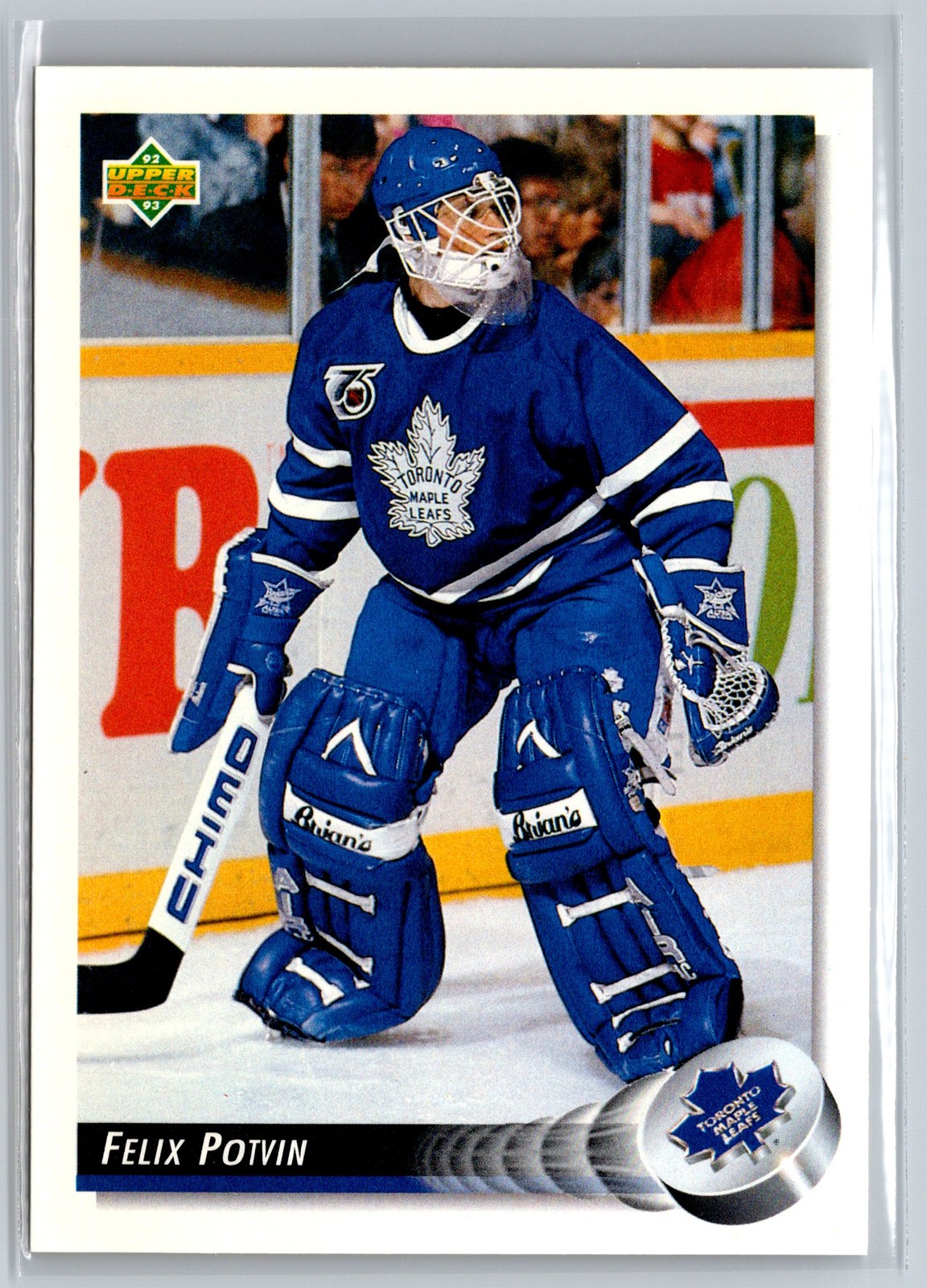 Felix Potvin #79 (Hockey Cards 1992 Upper Deck) — is it worth grading?