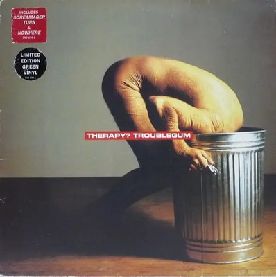 Therapy? Troublegum GREEN VINYL NEAR MINT A&M Records Vinyl LP