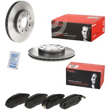 Brembo Bremsscheiben 236mm + Bremsbeläge Vorne passend für Chevrolet Spark 1.2