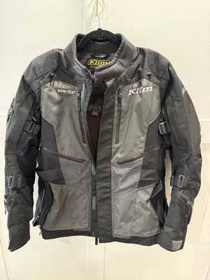Women s Klim Carlsbad Motorcycle Jacket Size L Black And Grey