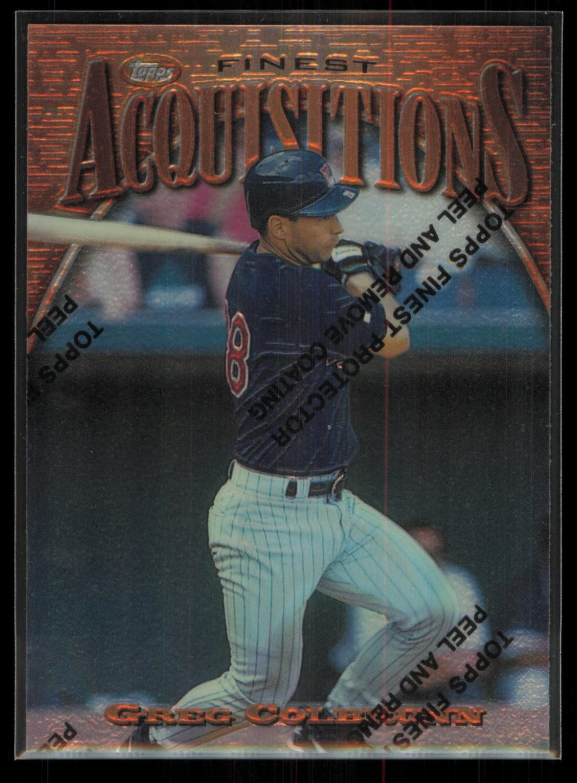 1997 Finest #269 Greg Colbrunn