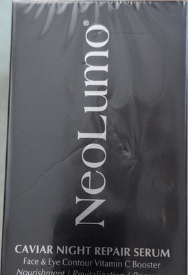 NeoLumo Caviar Night Repair Serum mit Vitamin C & Kaviarextrakt, Anti-Aging