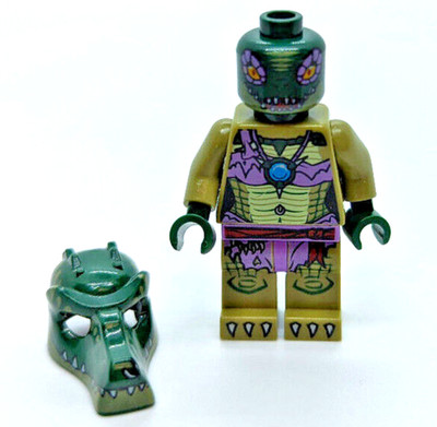 LEGO Crooler Crocodile Minifigure, Legends of Chima 70006 (loc022)