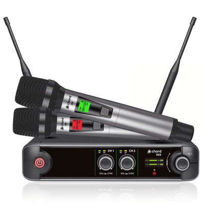 XU Serie UHF Mikrofonsystem True Diversity Wireless Twin Handmikrofone