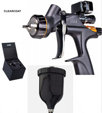 Dv1digital Hvlp Clear Coat Spray Gun 1.3mm Tip Model Dv1-600ml Cup For Car