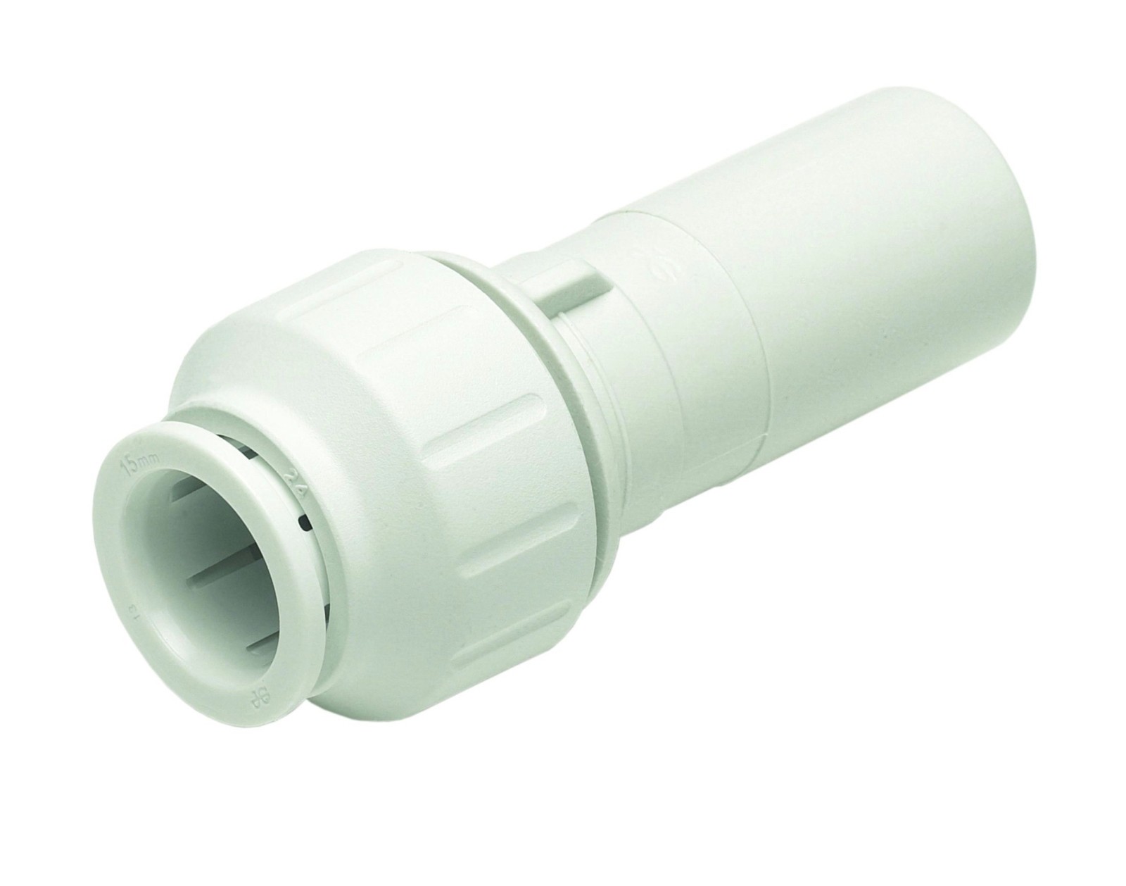 4 x Speedfit 28mm - 15mm spigot / socket reducers. John Guest PEM062815W