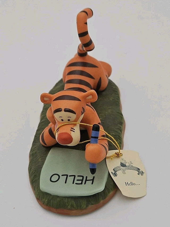 Figura Enesco Pooh & Friends Tigger Disney de A Miller & E H Shephard Como Nueva Foto 2 de 4