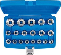 Bgs! SteckschlüSsel Satz 1/2 Zoll 19X NüSse Vielzahn Torx Zoll E-Profil Nuss Set