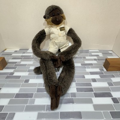 San Diego Zoo Jr Zookeeper Plush Stuffed Animal Toy Monkey Chimp Hanging 17''