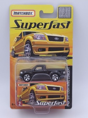Matchbox 2005 Superfast #2 - Ford SVT Lightning Concept  - Limited 8000 - black