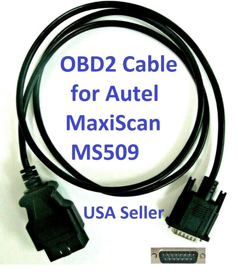 OBD2 OBDII Cable for with Autel MaxiScan MS509 Scanner Code Reader