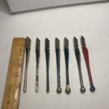 Set Of 7 Vintage Glass Cutters. Most Are Fletcher. -D
