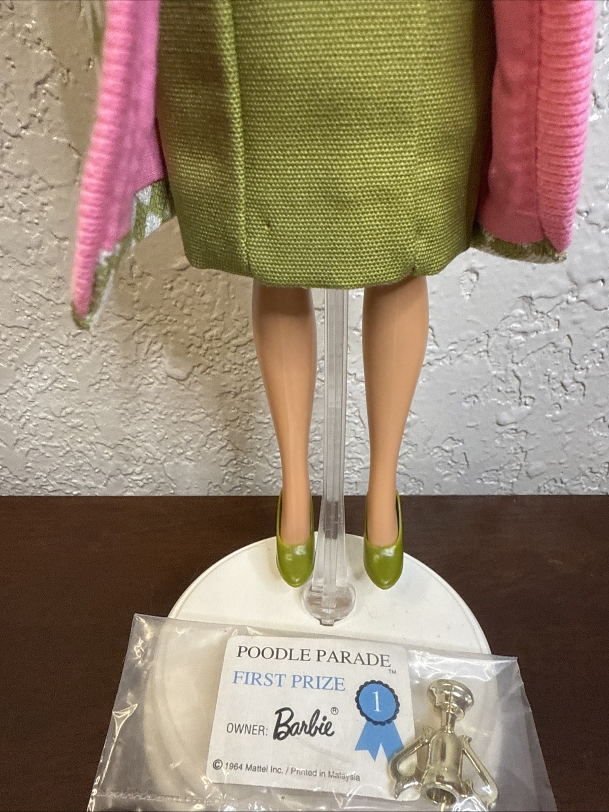 Barbie Poodle Parade Outfit, Shoes And Accessories Only No Doll Included