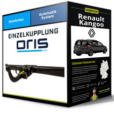 Abnehmbare Anhängerkupplung für RENAULT Kangoo 05.2021-jetzt III Oris NEU