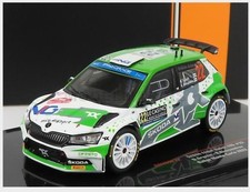 Ixo-Models Ram840.22 Skoda - Fabia Rally2 Evo N 22 Rally Montecarlo 2022 N.Gryaz