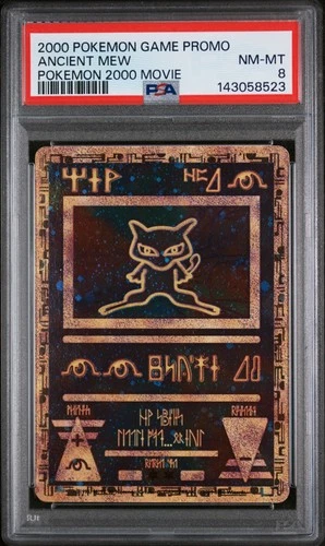 2000 POKEMON GAME MOVIE POKEMON 2000 MOVIE ANCIENT MEW PSA 8
