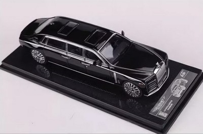 SmallCarArt 1/64 Rolls-Royce Phantom VIII Mansory Ewb Black