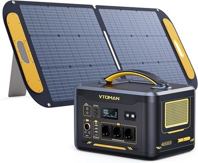 VTOMAN Jump 1500X Solargenerator 1500W/828Wh LiFePO4 
