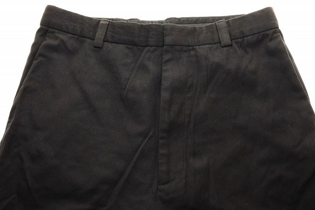 BALENCIAGA Tapered Suit Slacks Pants M Size 699005 TJT3 Black [Brand Old thumbnail 3
