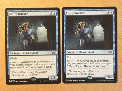 Magic the Gathering MTG 1x Entity Tracker Duskmourn House of Horror NM