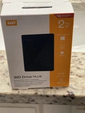 WD Drive+ 2TB External Protable Hard Drive - WDBN8Z0020BBK-WEWM
