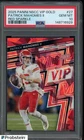 2025 Panini NSCC VIP Gold Red Sparkle #27 Patrick Mahomes II Chiefs /99 PSA 10