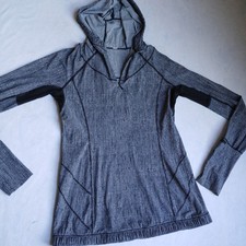 Lululemon Jacket 6 Water Bound Hoodie 1/4 Zip Pullover Hooded Athleisure