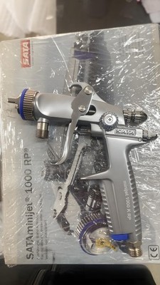 Sata minijet 1000 K RP 1.2 SR Pressure Feed Spray Gun 187492 Open Box