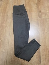 Cameo Rose Black Coated Leggings Uk Size 12 Used Good Condition