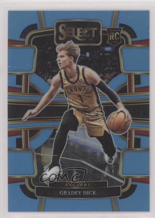 2023-24 Panini Select Concourse Light Blue Prizm 160/299 Gradey Dick #90 1k5l