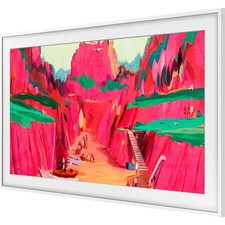 Samsung 65" The Frame Customizable Bezel, Modern White - VG-SCFF65WTBZA 2025 