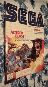 The Team Sega Newsletter #6 April 1989 Altered Beast Vintage Gaming