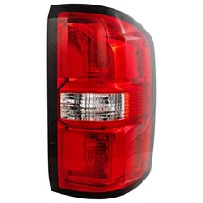 Tail Light Fit For 2016-2019 GMC Sierra 1500 Halogen Right Passenger Side W/14