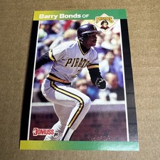 BARRY BONDS 1989 Donruss Baseball Card #92 MINT Condition 